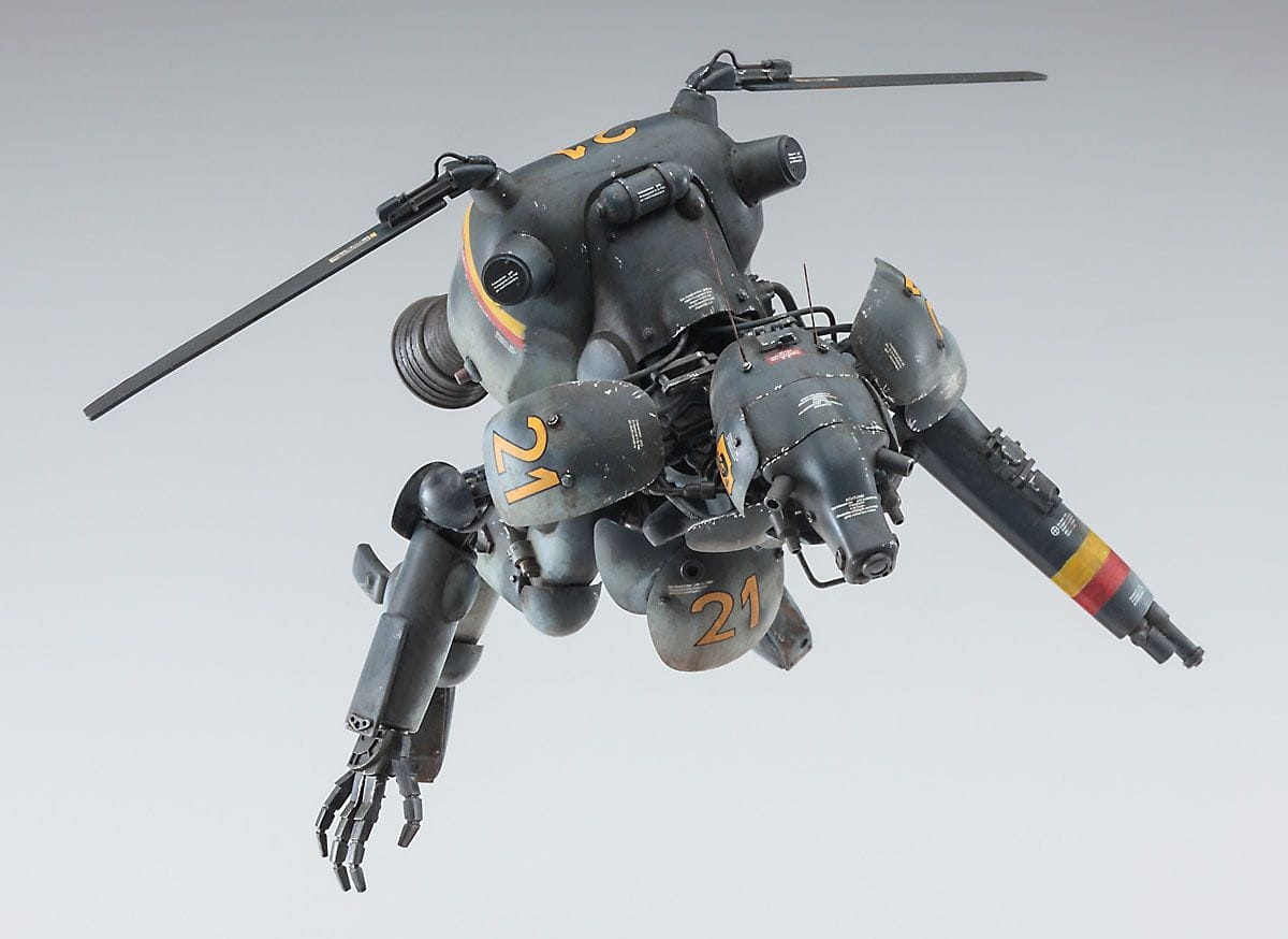 Zdjęcie dodatkowe produktu Schwarzer Hund W.H.J.131 Space Type Humanoid Unmanned Interceptor Grosser Hund 1:20 Hasegawa 64123
