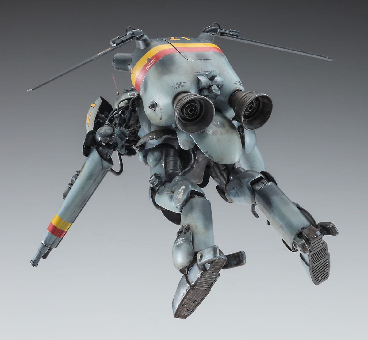 Zdjęcie dodatkowe produktu Schwarzer Hund W.H.J.131 Space Type Humanoid Unmanned Interceptor Grosser Hund 1:20 Hasegawa 64123