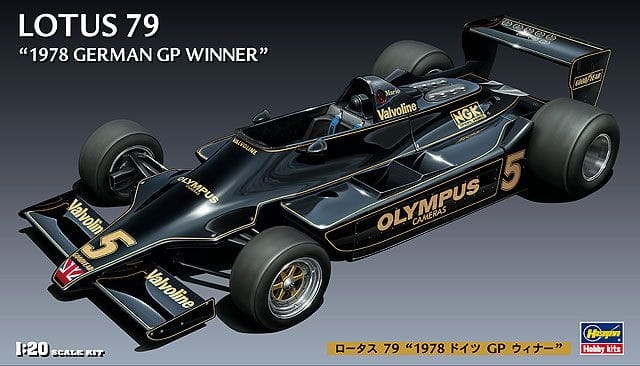 Zdjęcie główne produktu Lotus 79 Zwycięzca GP Niemiec 1978 1:20 Hasegawa FG3