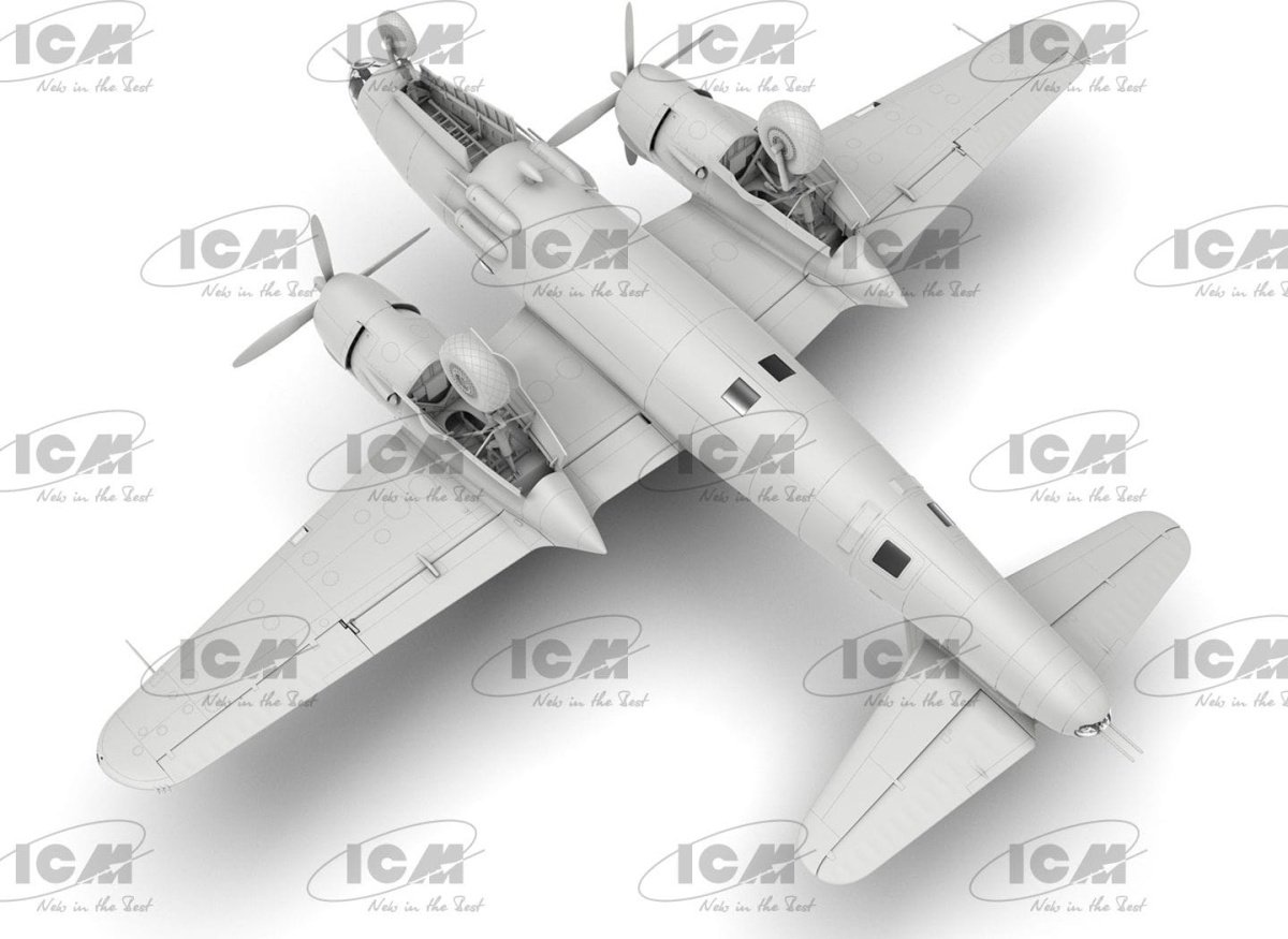 Zdjęcie dodatkowe produktu Flak Bait B-26B 1:48 ICM 48321