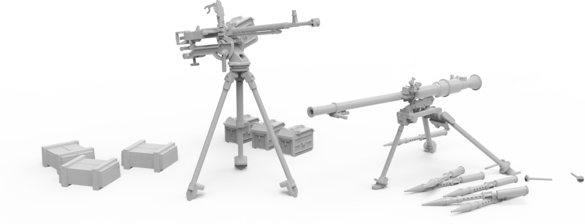Zdjęcie dodatkowe produktu DShKM i SPG-9 Broń Wsparcia Piechoty 1:35 AK Interactive 35005