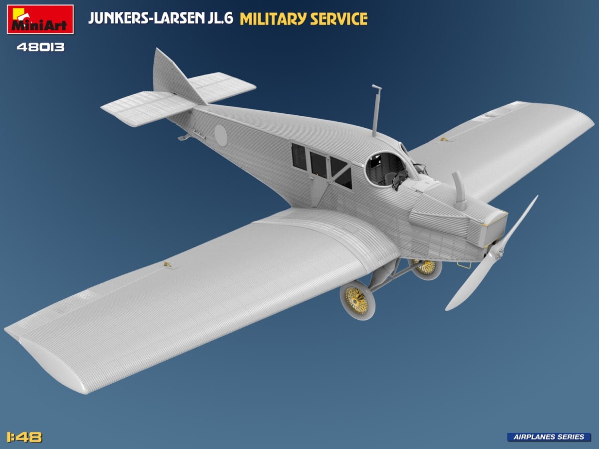 Zdjęcie dodatkowe produktu Junkers-larsen Jl.6. Military Service 1:48 MiniArt 48013