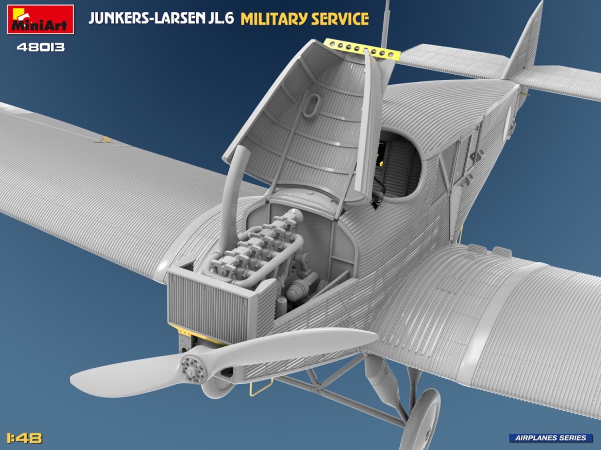 Zdjęcie dodatkowe produktu Junkers-larsen Jl.6. Military Service 1:48 MiniArt 48013