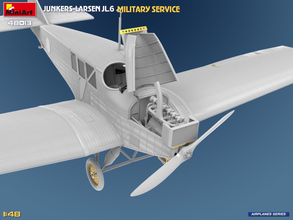 Zdjęcie dodatkowe produktu Junkers-larsen Jl.6. Military Service 1:48 MiniArt 48013
