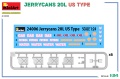 Zdjęcie dodatkowe produktu Kanistry 20l Typu Amerykańskiego 1:24 MiniArt 24006