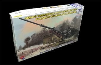 Zdjęcie dodatkowe produktu Niemiecka rakieta dalekiego zasięgu Rheinmetall (Rheinbote RH.Z.61/9) i wyrzutnia 1:35 Bronco CB35048