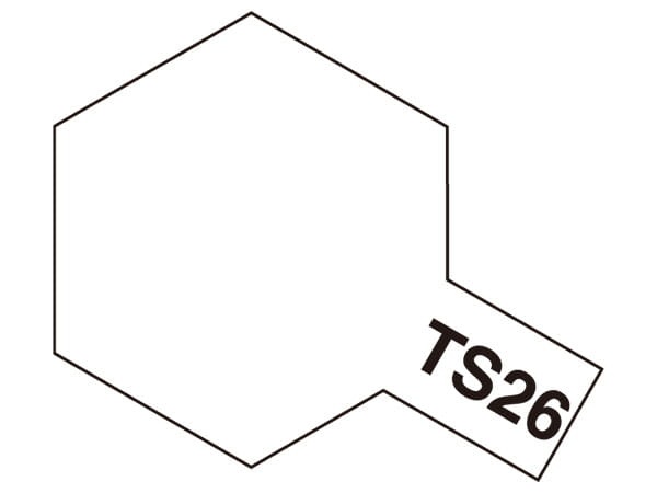 Zdjęcie główne produktu Tamiya 85026 TS-26 Pure white Spray Farba TS26