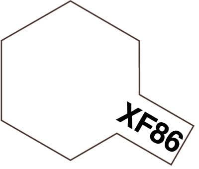 Tamiya 81786 XF-86 Flat clear Acrylic Mini Paint 10ml XF86