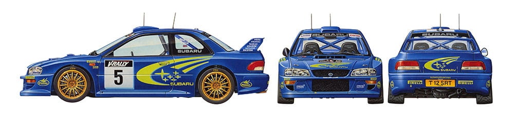 Zdjęcie dodatkowe produktu Subaru Impreza WRC '99 1:24 Tamiya 24218
