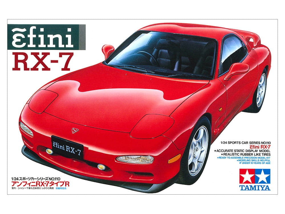 Zdjęcie główne produktu Mazda RX-7 FD3S Efini 1:24 Tamiya 24110