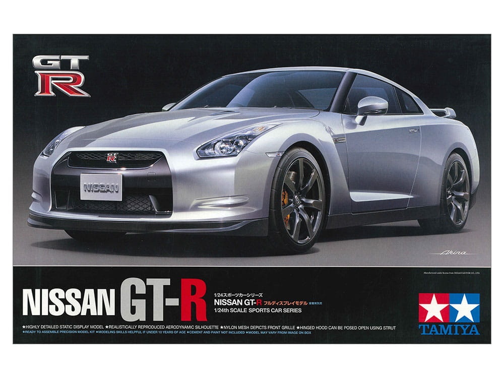 Zdjęcie główne produktu Nissan GT-R R35 1:24 Tamiya 24300