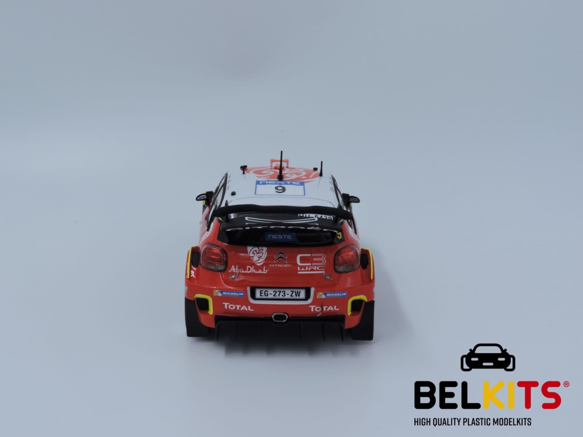 Zdjęcie dodatkowe produktu Citroen C3 WRC 2017 Rally Finland 2017 1:24 Belkits 018
