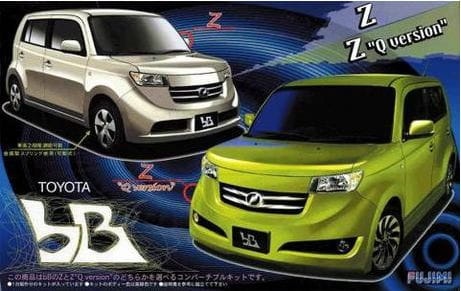 Toyota New bB Z Q Ver/ Z Ver 1:24 Fujimi 036762