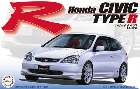 Zdjęcie główne produktu Honda Civic Type R EP3 1:24 Fujimi 046860