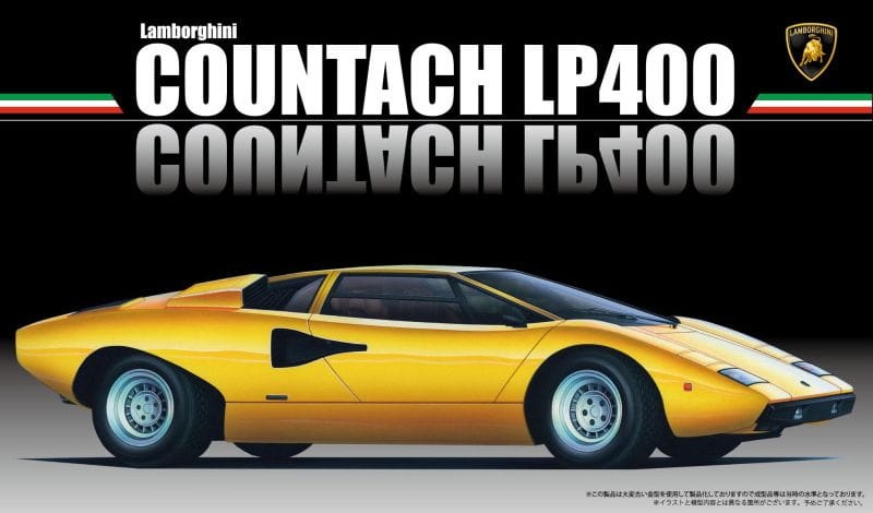 Zdjęcie główne produktu Lamborghini Countach LP400 1:24 Fujimi 126548