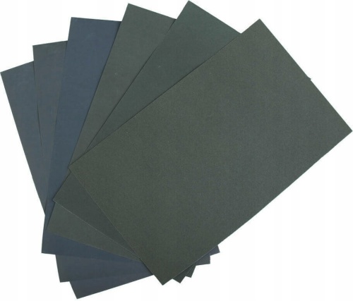Abrasive paper - set 600, 800, 1000 (sandpaper)
