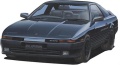 Zdjęcie główne produktu Toyota Supra 3.0GT Wide Body 1:24 Fujimi 047751
