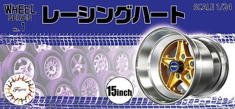 Racing Hart 15 Inch 1:24 Fujimi Rims 193694