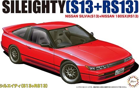 Zdjęcie główne produktu Nissan New Sileighty (S13 plus RS13) 1:24 Fujimi 046396