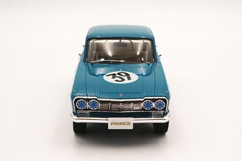 Zdjęcie dodatkowe produktu Nissan Prince Skyline 2000GT (S54) 2nd 39 Japanese GP 1964 1:24 Fujimi 046884