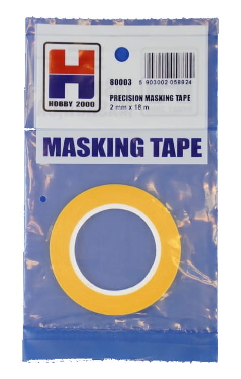 Zdjęcie główne produktu Taśma maskująca 2mm x 18m Hobby 2000 80003