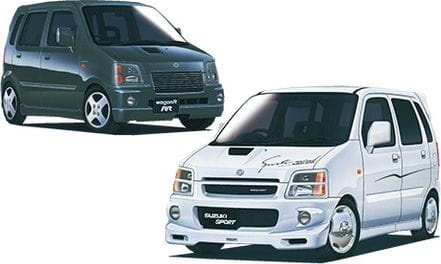 Zdjęcie dodatkowe produktu Suzuki WagonR RR/RR Suzuki Sport 1:24 Fujimi 047133