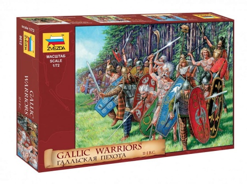 Gaulish infantry 1:72 Zvezda 8012