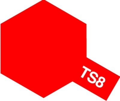 Tamiya 85008 TS-8 Italian Red Spray Paint