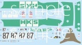 Zdjęcie dodatkowe produktu Nissan HKS Skyline (Skyline GT-R BNR32 Gr.A 1992) 1:24 Fujimi 047577