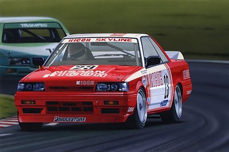 Zdjęcie dodatkowe produktu Nissan RICOH Skyline GTS-R (R31 Gr.A 1988) 1:24 Fujimi 047720