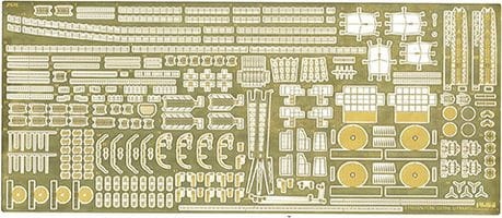 Etching Parts For IJN Heavy Cruiser Tone 1:700 Fujimi 116976