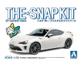 Zdjęcie główne produktu Toyota 86 Crystal White Pearl SNAP KIT 1:32 Aoshima 054185
