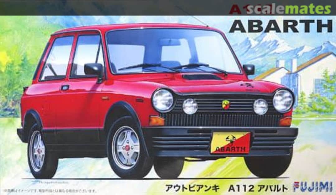 Zdjęcie główne produktu Autobianchi 112 Abarth 1:24 Fujimi 126869