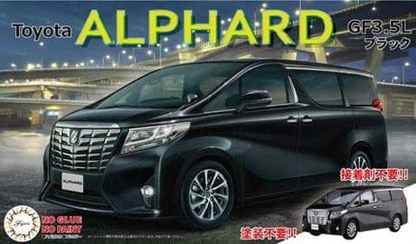 Toyota Alphard GF3.5L (Black) 1:24 Fujimi 066073