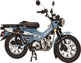 Honda CT125 (Hunter Cub/Custom Color Ver.) Medium Blue 1:12 Fujimi 142159
