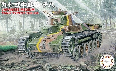 Japanese Medium Tank Type 97 Chi-Ha 1:76 Fujimi 762357