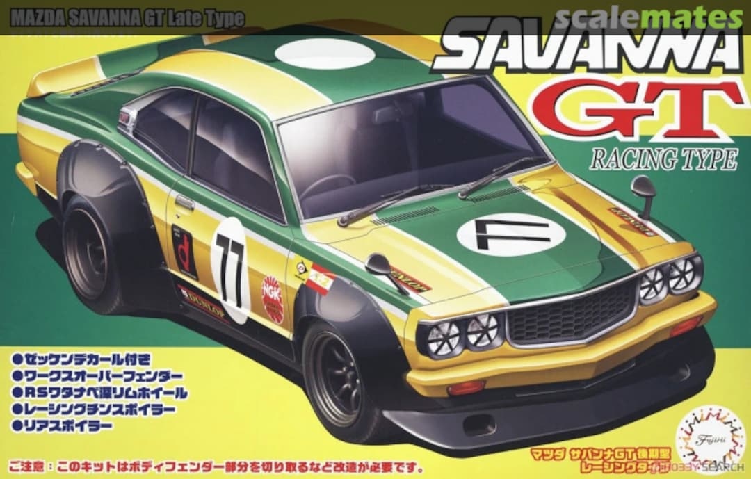 Zdjęcie główne produktu Mazda Savannah GT Late Racing Type 1:24 Fujimi 047508