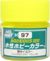 Zdjęcie główne produktu Mr. Hobby Color H097 Fluorescent Yellow farba 10ml błyszcząca H97