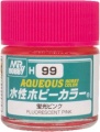 Zdjęcie główne produktu Mr. Hobby Color H099 Fluorescent Pink farba 10ml błyszcząca H99