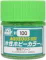 Zdjęcie główne produktu Mr. Hobby Color H100 Fluorescent Green farba 10ml błyszcząca