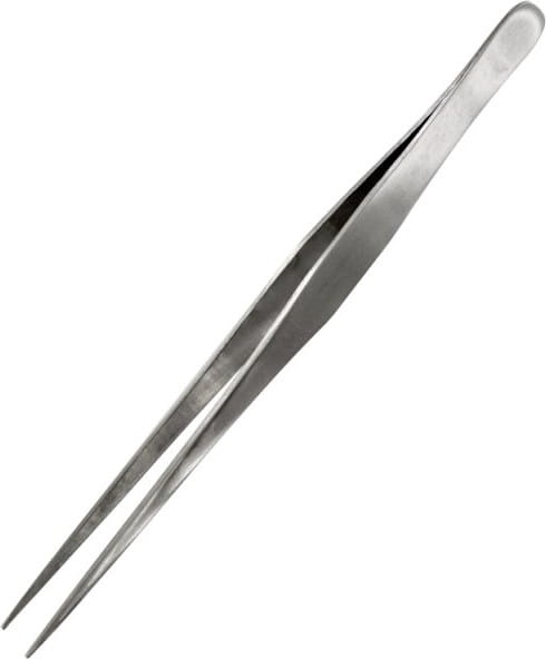 Zdjęcie główne produktu Pęseta ze stali nierdzewnej z prostą końcówką (175mm) Modelcraft Shesto PTW5350