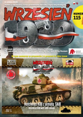 Hotchkiss H38 with SA18 Cannon 1:72 First To Fight PL115