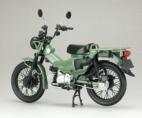 Zdjęcie dodatkowe produktu Honda CT125 (Hunter Cub / Pearl Organic Green) 1:12 Fujimi 142111