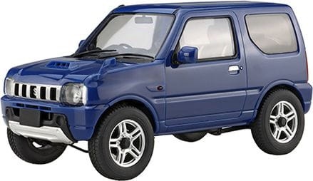 Zdjęcie dodatkowe produktu Suzuki Jimny JB23 Land Venture (Nocturne Blue Pearl) 1:24 Fujimi 066325