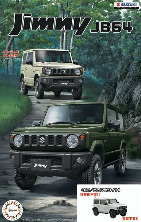 Zdjęcie główne produktu Suzuki Jimny JB64 (XC / Pure White) 1:24 Fujimi 066349