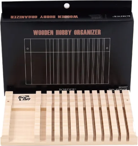 Border Model BD0057 Wooden Hobby Organizer