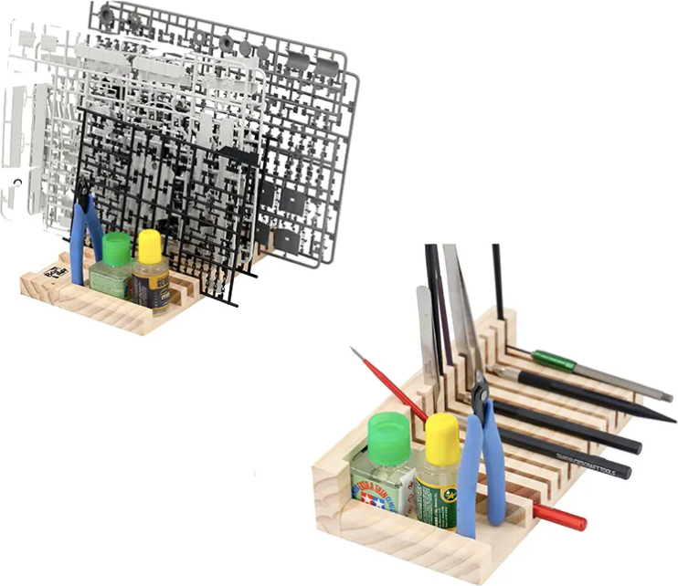 Zdjęcie dodatkowe produktu Drewniany organizer hobbystyczny Border Model BD0057