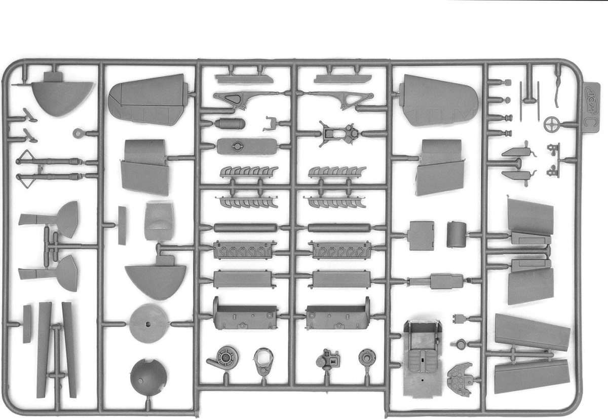 Zdjęcie dodatkowe produktu Messerschmitt Bf 109F-4 1:48 ICM 48103