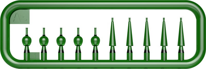 Zdjęcie dodatkowe produktu Butelki z alkoholem z pudełkami 1:35 MiniArt 35665