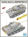 Zdjęcie główne produktu Panther Ausf.G and Jagdpanther G2 upgrade set 1:35 Rye Field Model 2072